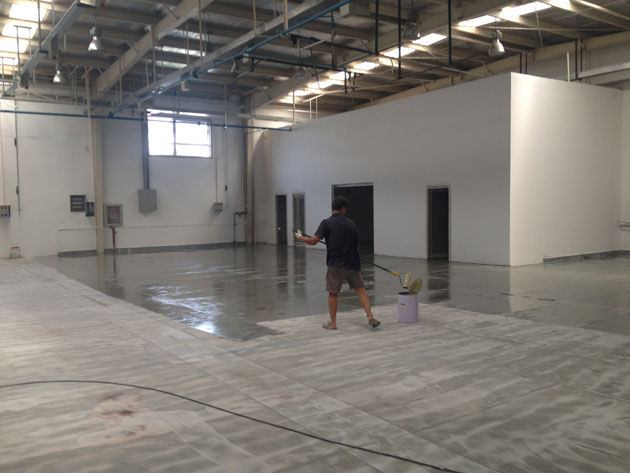 廠房裝修施工圖片