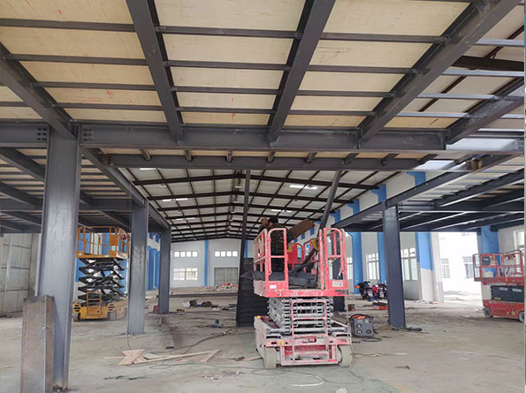 鋼結構夾層搭建圖片