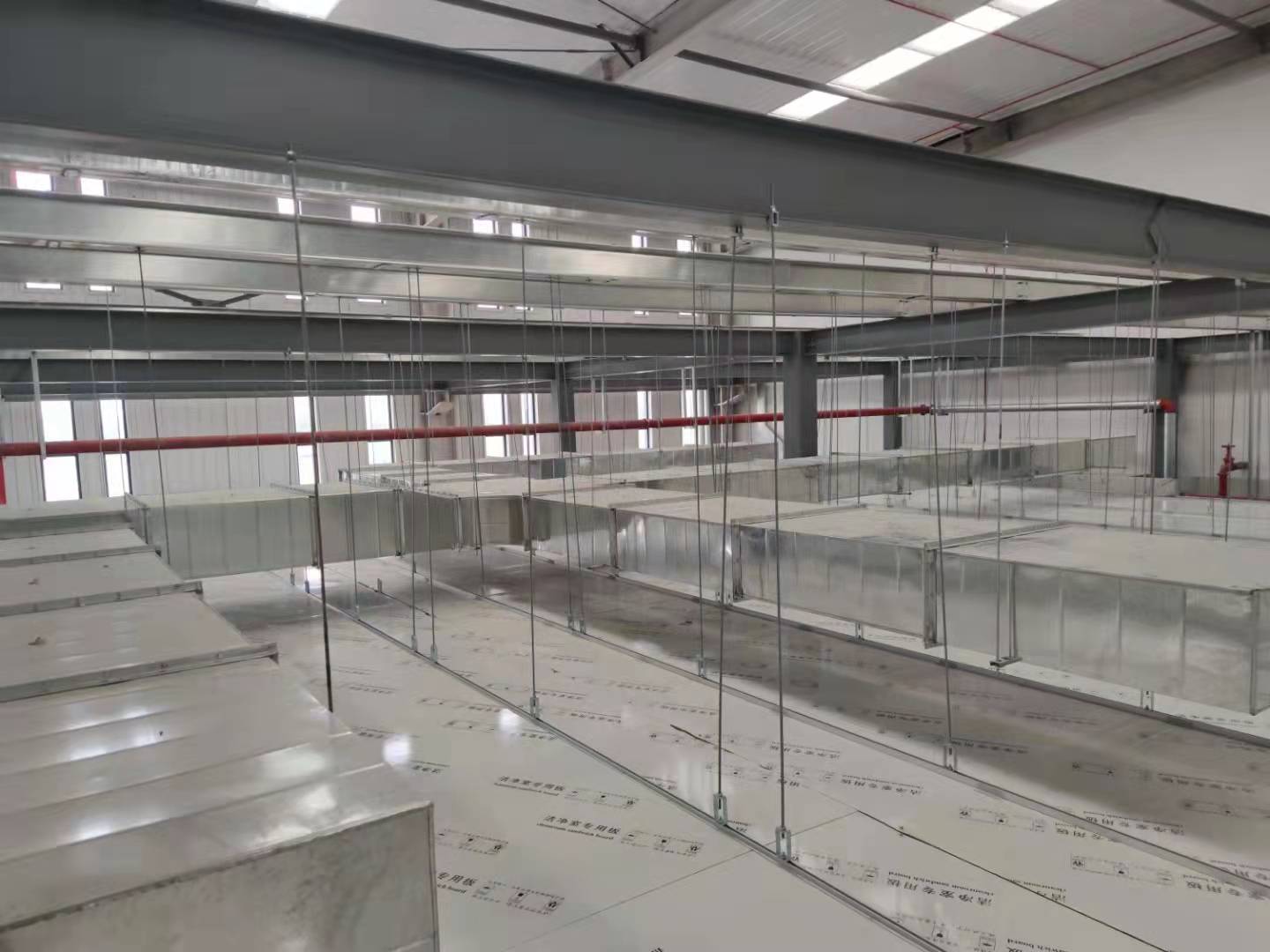 廠房裝修轉換層施工圖片