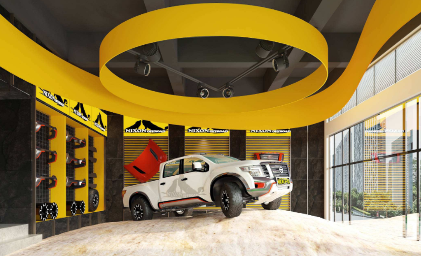 汽車維修改裝店裝修設(shè)計